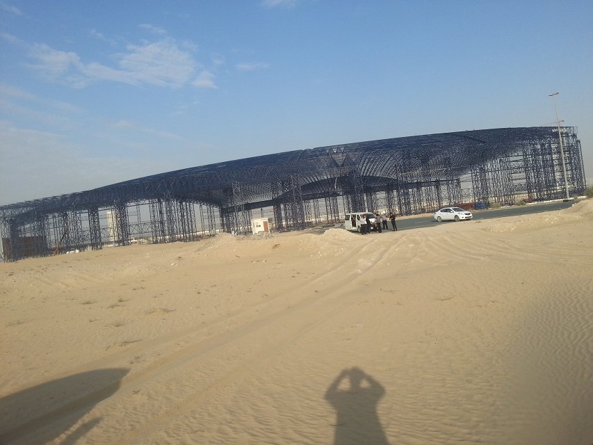 来宾大型场馆网架工程